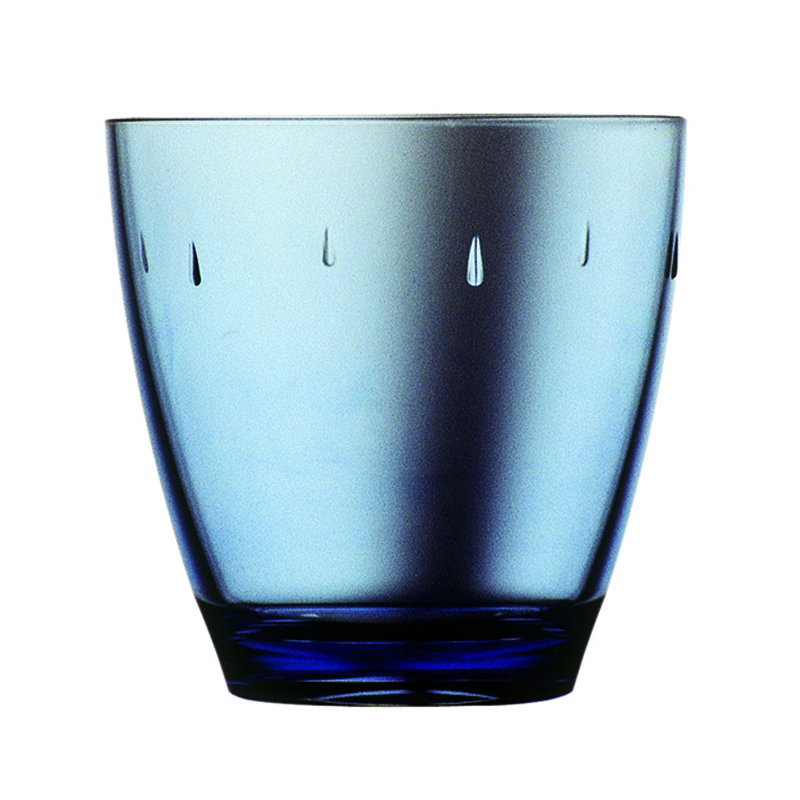 Polycarbonate Liquor Glass - 6 Pieces, Sapphire