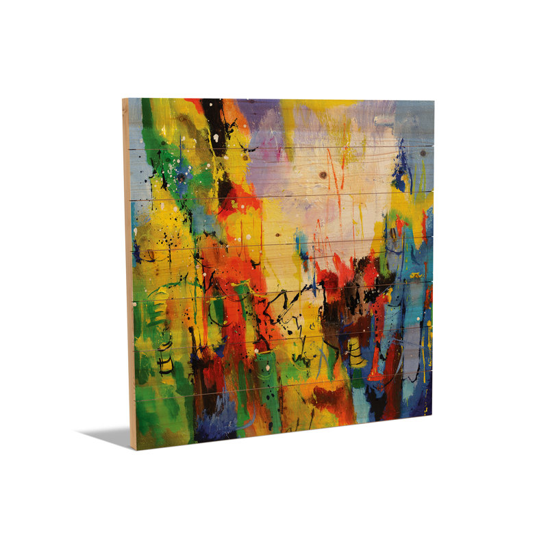 Reproduction d'art mural en bois - Dedalus Found The Way Out par Pol Ledent