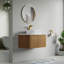 Meuble-lavabo simple 34 po avec plateau en marbre Vireo-1492476399-1492476386
