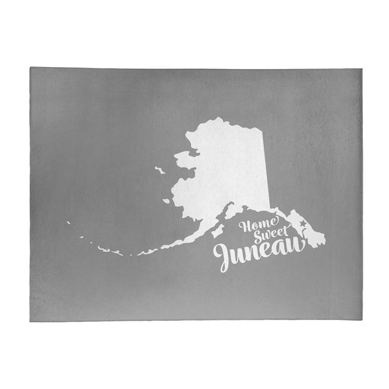 Tapis en poly-chenille juneau alaska, Rectangle 8 pi x 10 pi
