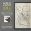 «Jovial II», ensemble de 4 reproductions encadrées-509636140-509636143
