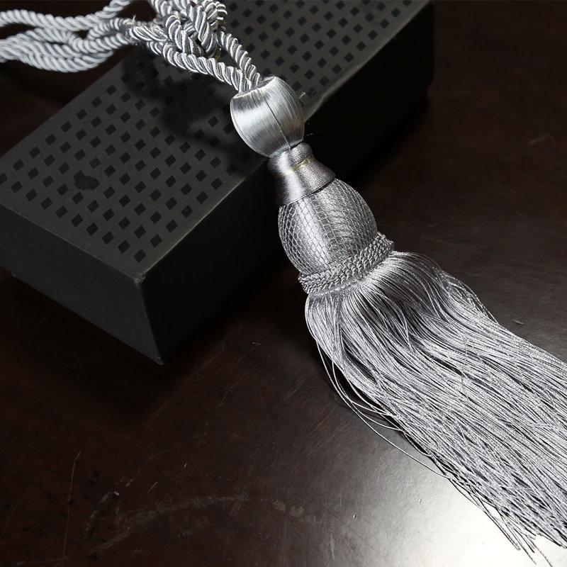  Embrasses de rideaux style européen, paquet de 4, Gris