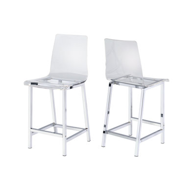 Anca Counter Stool with Metal Frame