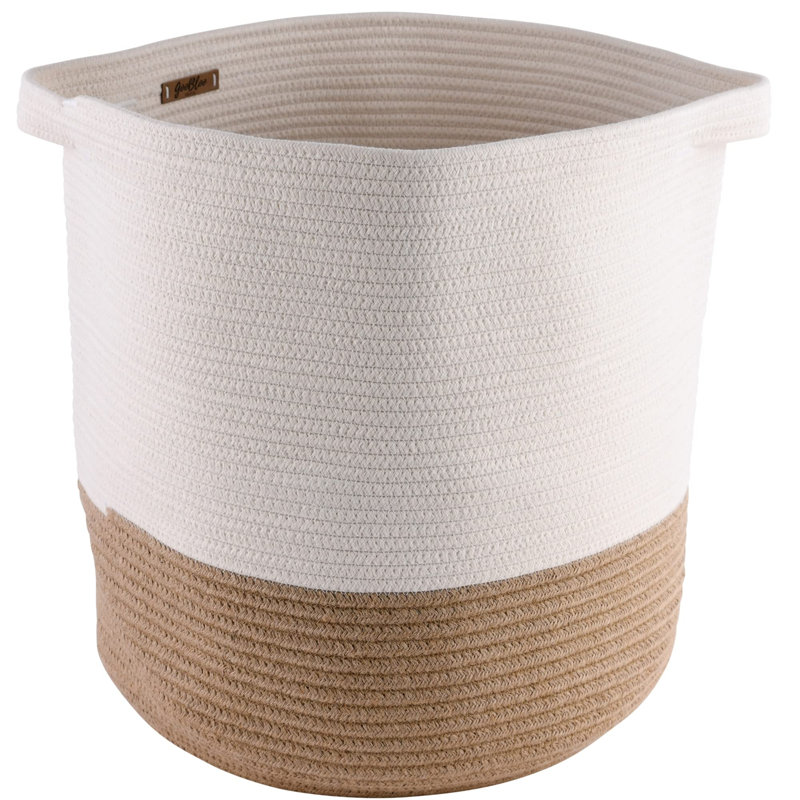 Zuvo Fabric Laundry Basket with Handles