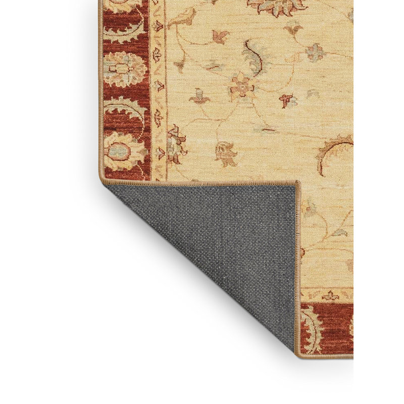 Tapis décoratif multicolore à motif abstrait, Rectangle 5 pi x 7 pi