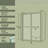 48 In. W X 75 In. H Sliding Shower Door Semi-Frameless Bathtub Glass Shower Door In Gold With 5/16 In. Clear Glass