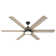 70" Warrant 6 - Blade LED Standard Ceiling Fan with Wall Control and Light Kit Included