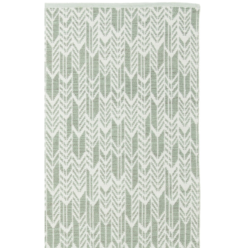 Legaspi Hand Woven Performance Chevron Rug, Rectangle 5' x 8'