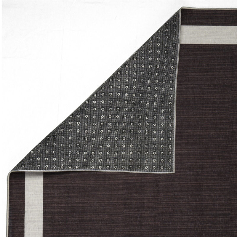 Washable Geometric Indoor Rug, Rectangle 8' x 10'