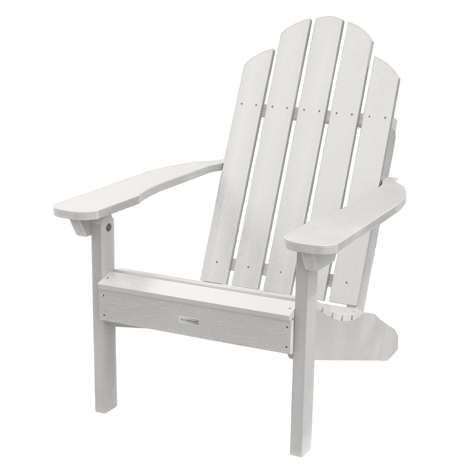 Leis Outdoor Adirondack Chair, White