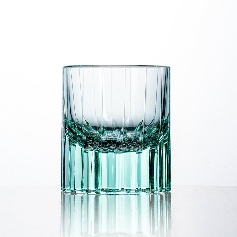 Drinking Glass Orren Ellis Color: Blue