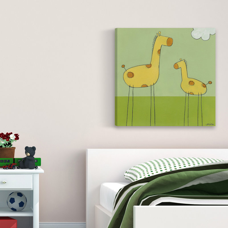 «Parmley Leg Giraffe I», reproduction sur toile tendue, H 14 po x l 14 po x P 1,5 po