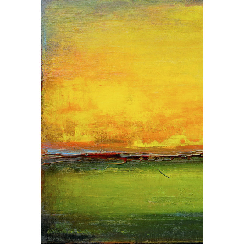 Lime Wire I by Erin Ashley - Wrapped Canvas Print, 46cm H x 30cm W