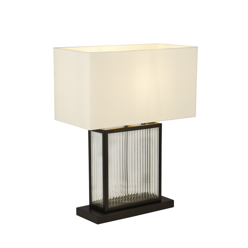Juliann Metal Table Lamp, Black