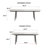 Ecklund 62.9 To 94.4 White Sintered Stone Expandable Stretching Dining Table Chair Set-335745495