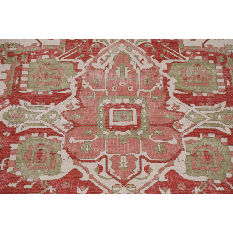 Tapis géométrique turc 9 x 12