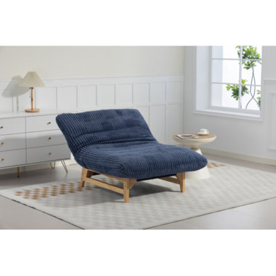 Fauteuil à billes vert antique avec structure et dossier en bois massif