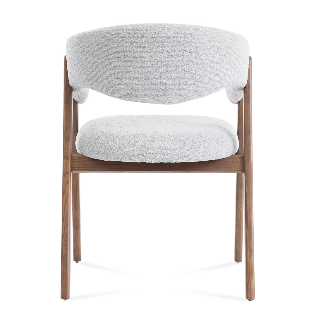 Riverton Walnut Effect Wooden Frame Dining Chair