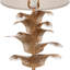 60cm Metal Table Lamp with Linen Shade-1500461245