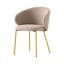 Fauteuil rembourré avec structure en métal Tuka-64133471-64133472