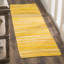 Tapis rayé en coton tissé à la main Caldina-606925112