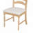 Ahjanay 19.3'' H Linen Upholstered Side Chair-1829748253