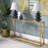 Arlo Unfinished Glass Top Console Table-1622280610-1622280621