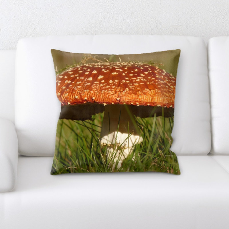 Microsuede Throw Pillow