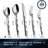40 Piece Flatware Set For 8, 18/10 Stainless Steel Silverware Set
