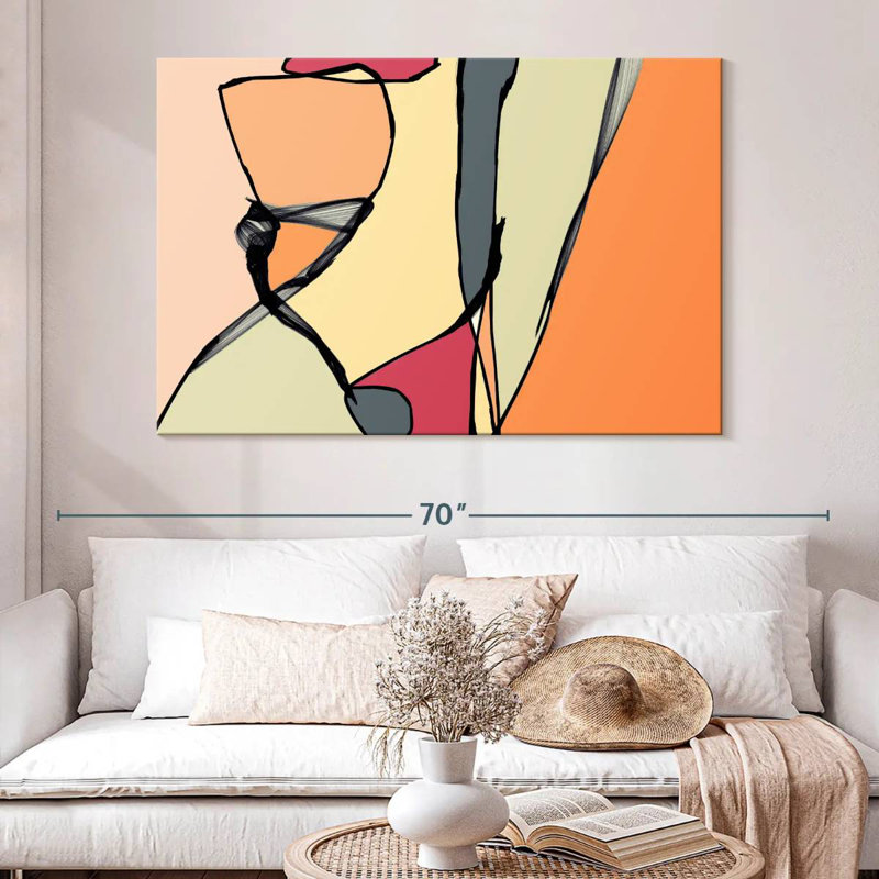 Avery Mid Century Modern Abstract I