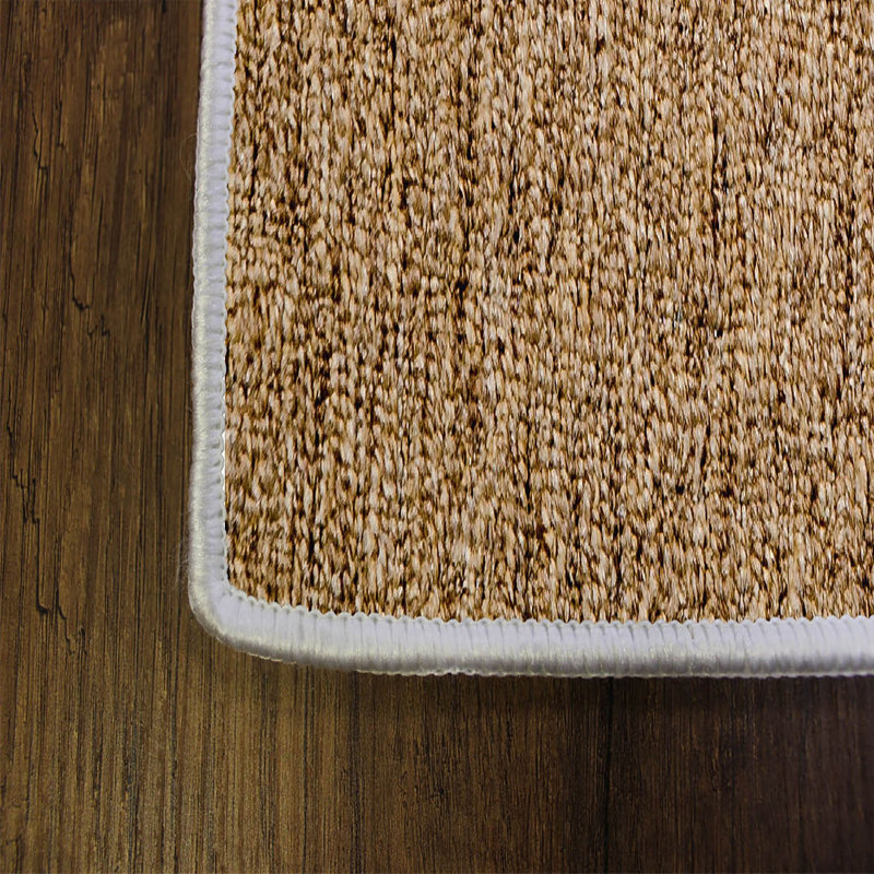 Soft Hall Carpet 2.6 x 4.9 Feet | 100% Polyester, 0.04 in Pile Height | Antibacterial, Non-Slip Underside | Woven with 3D Digital Printing | Machine Washable | Durable & Stylish for Entryways & Living Rooms