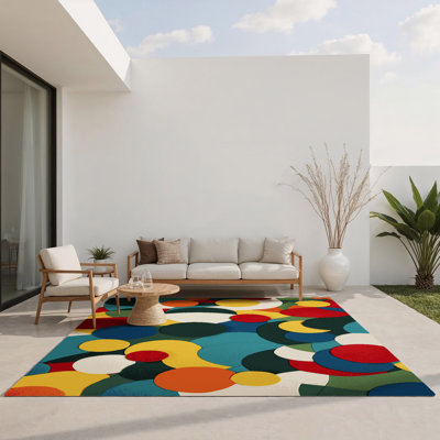 Tapis intérieur et extérieur Funky Sway