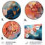 - Impression d'art mural abstrait en métal-393190469