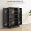Garde-manger avec tablettes réglables, portes-368610721