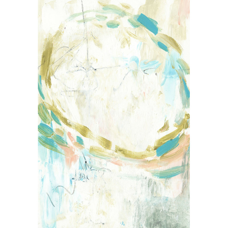 Mouvement pastel II, H 12 po x l 8 po