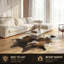 Tapis taupe / blanc Abhinav-94660033