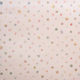 Great Kids Smooth Glitter Watercolor Dots 33' L x 21" W Wallpaper Roll
