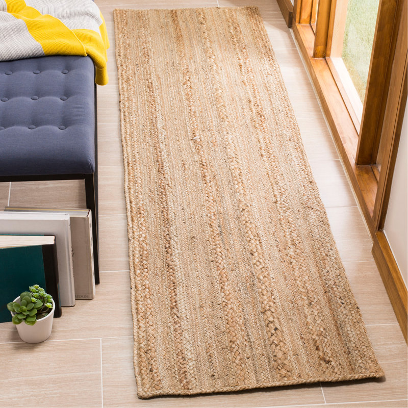 Cancun Hand-Woven Natural Area Rug, Rectangle 3' x 5'