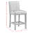 4 - Person Faux Marble Top Four Leg Dining Set