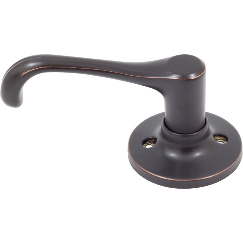 Memphis Single Dummy Door Lever, Vintage Bronze