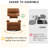 Abdou  Fraher Top Grain Genuine Leather Recliner, Small Swivel Rocker Recliner Chair,manual Recliner Chair For Living Room, Bedroom, Home Theater,rv-78957007