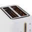 Grille-pain West Bend Timeless 2 tranches, en blanc / or-135561578