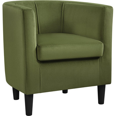 Birkan Faux Leather Armchair