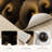 Spiral Pattern Non-Slip Washable Kitchen Mats