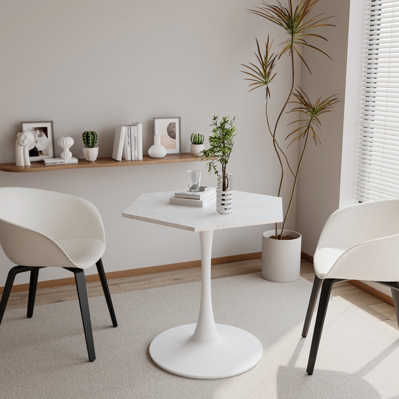 Modern Hexagonal Coffee Table with MDF Table Top