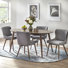 Jevon Four Leg Dining Set