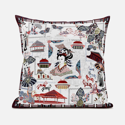 Reversible Throw Pillow