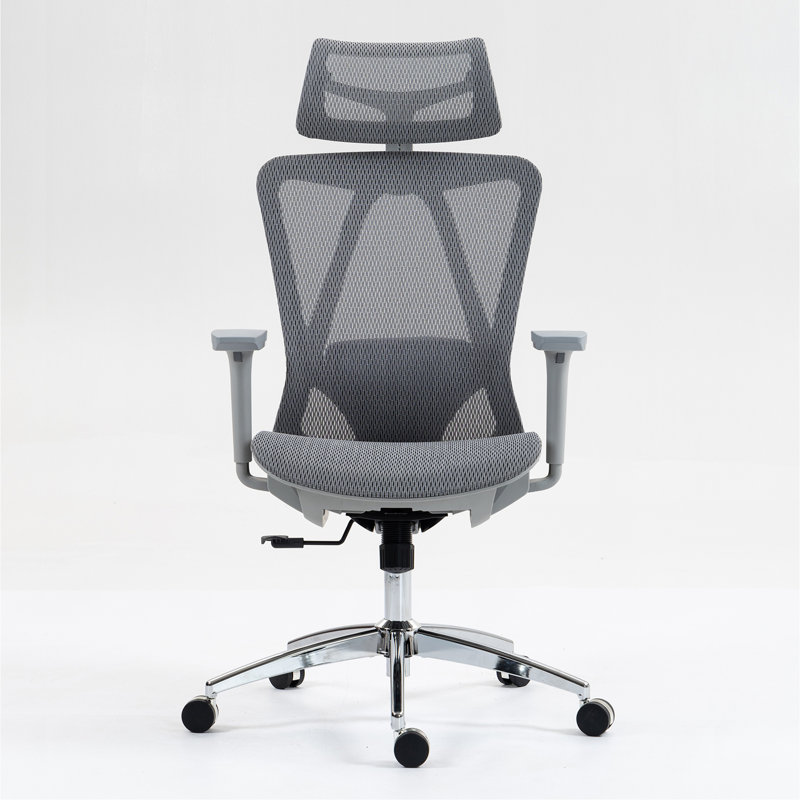 Chaise de bureau haut dossier en filet: 8360HW-GR