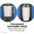 Hamilton Beach 16 oz Black/Silver Cold Brew/Hot Coffee Maker