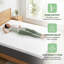 Surmatelas en mousse viscoélastique de qualité supérieure de 2 pouces avec gel rafraîchissant Merrillville Alwyn Home-88657405-93177097